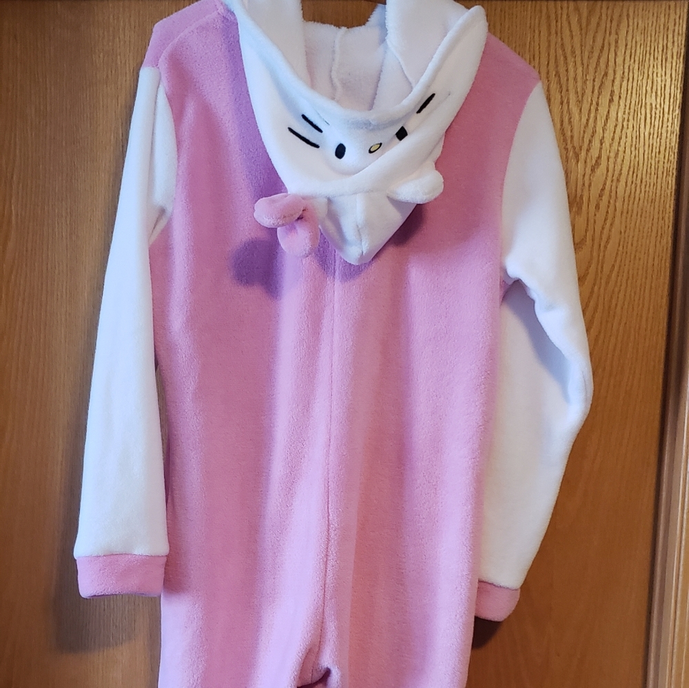 Hello Kitty onesie.